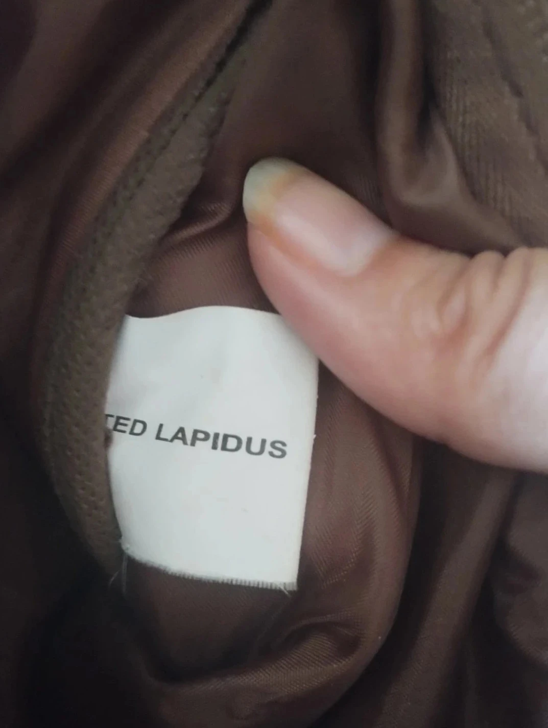 Pequeno saco transversal, marrom, Ted Lapidus – photo 6